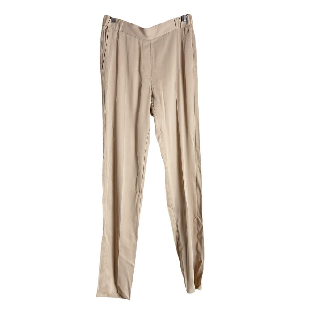 MM6 Maison Martin Margiela Nude Beige Fluid Pull-On Dress Pants Size 4